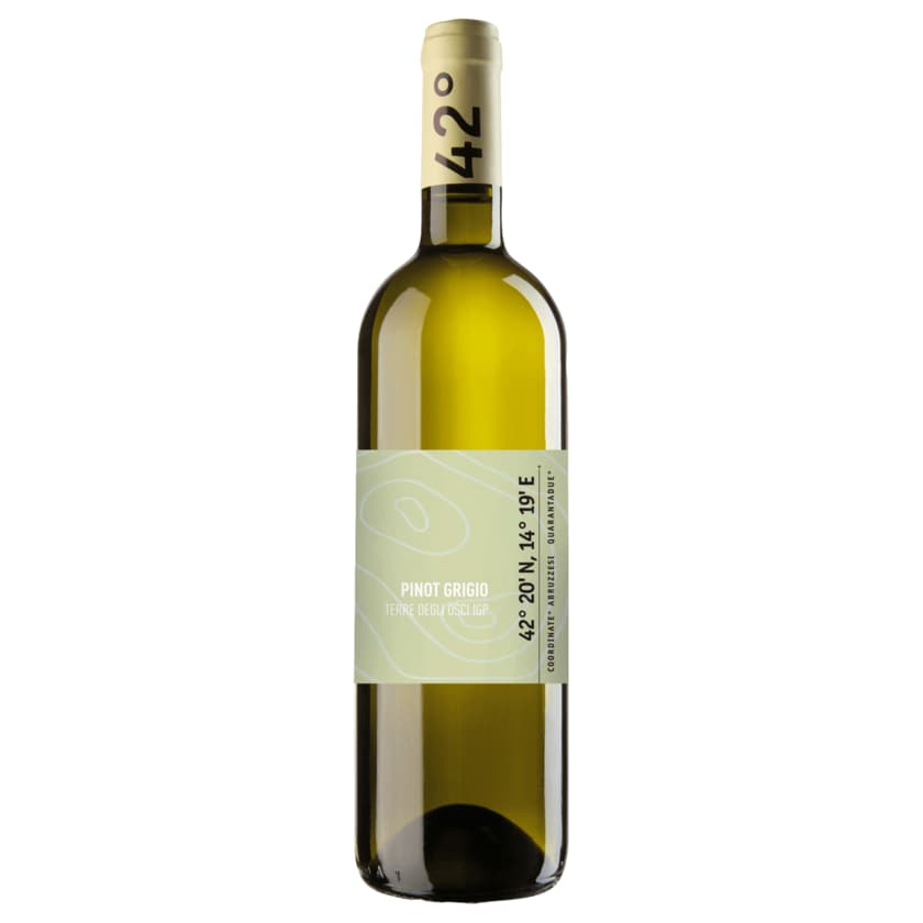 42° Weißwein Pinot Grigio trocken 0,75l